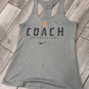 Coach Racerback Tank size Small Orangetheory Fitness